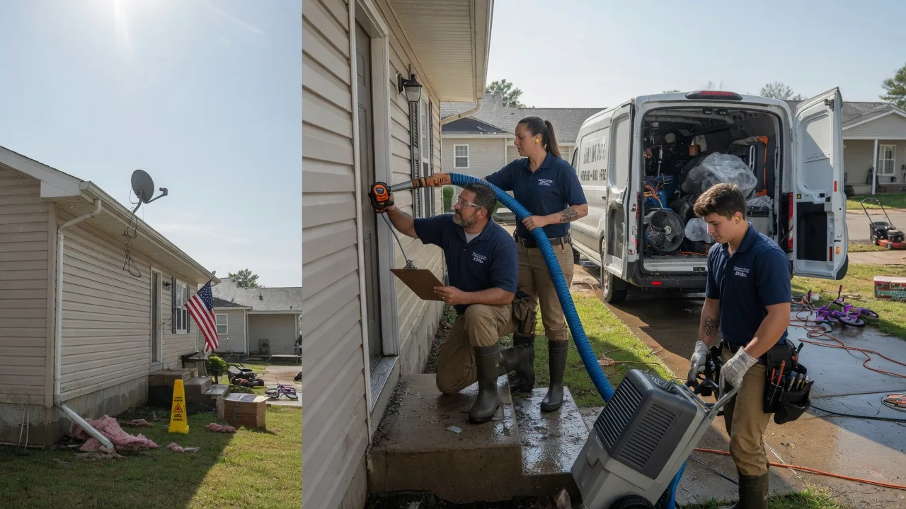 Ceiling Water Damage Restoration in Bargersville, IN near me