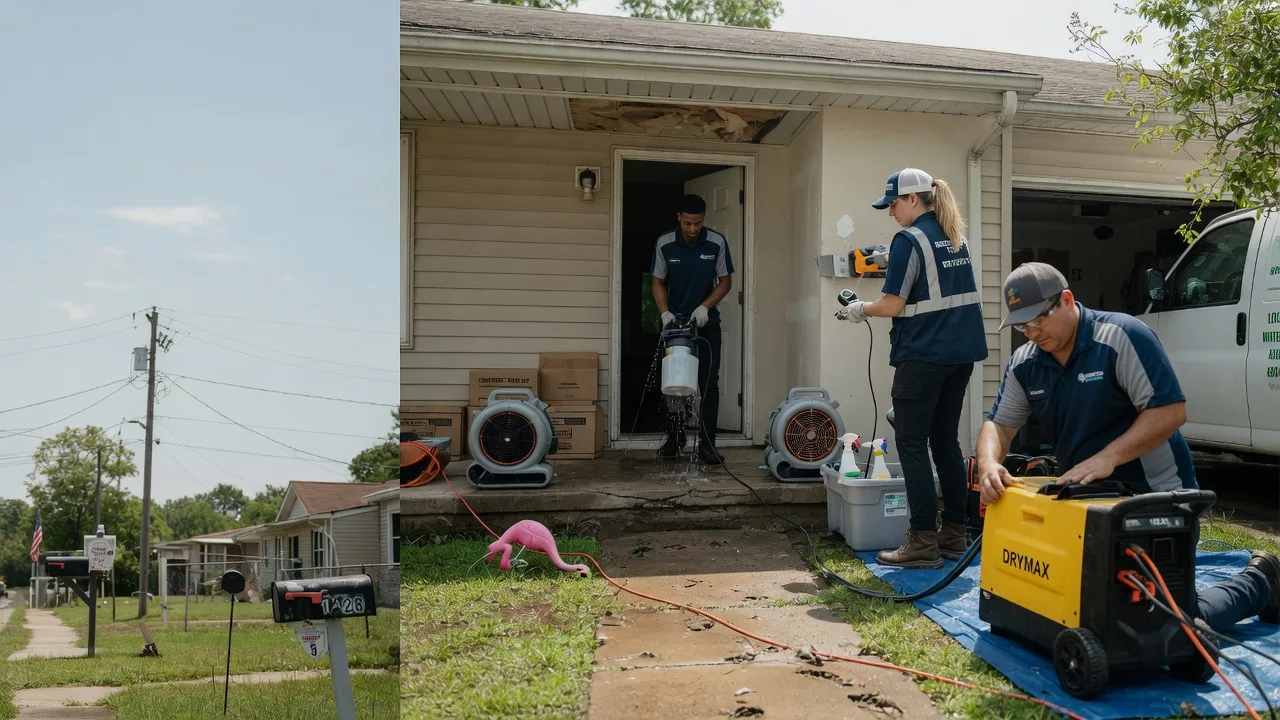 Storm Damage Water Removal in Bargersville, IN near me